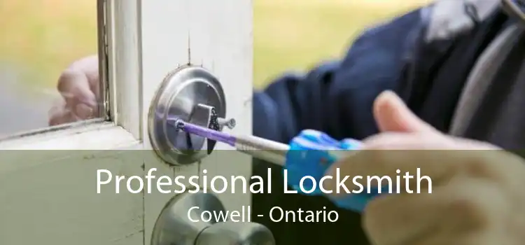 Professional Locksmith Cowell - Ontario